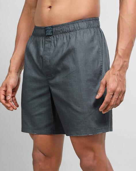 Boxer shorts with hot sale side pockets