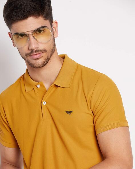 Regular Fit Polo T-Shirt with Short Sleeves