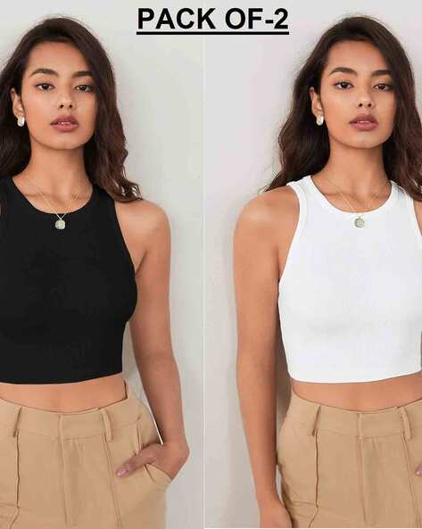 Pack of 2 Slim Fit Tank Tops