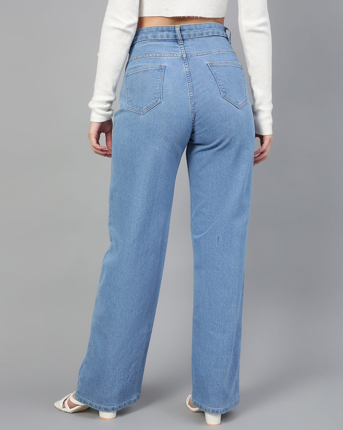 High Rise Vintage Straight Jeans – Gold Apple Boutique