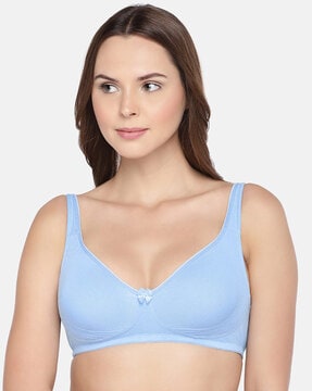 93401 Amante Cotton Super Support Solid Non Padded Bra