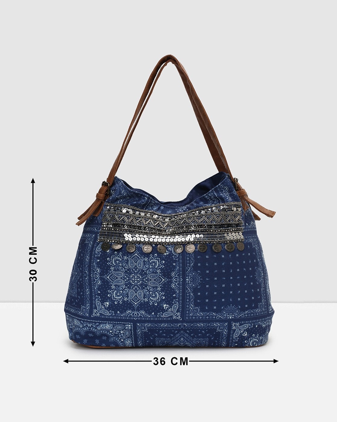 Bag Mili Duo MD2 - metallic blue  BAGS \ shopper bags PROMOCJE
