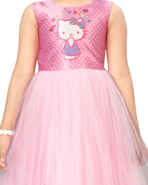 Baby Girls Hello Kitty Cat Costume Party Tutu Dress& Headband Set Clothes  0-2Ys | eBay