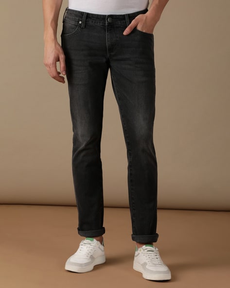 Wrangler Mid-Wash Slim Fit Jeans