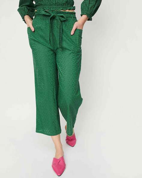 Women´s Green Pants | Explore our New Arrivals | ZARA United States