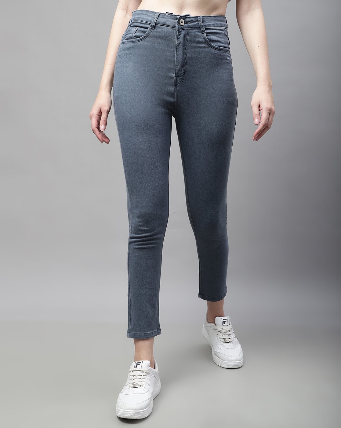 Mid Waist Grey SIDE POCKET JEGGINGS, Casual Wear, Slim Fit at Rs 81 in  Tiruppur