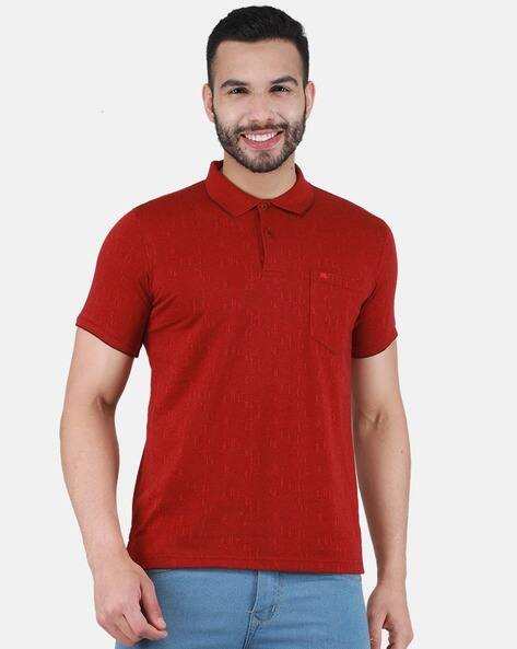 Buy Maroon Tshirts for Men by MONTE CARLO Online
