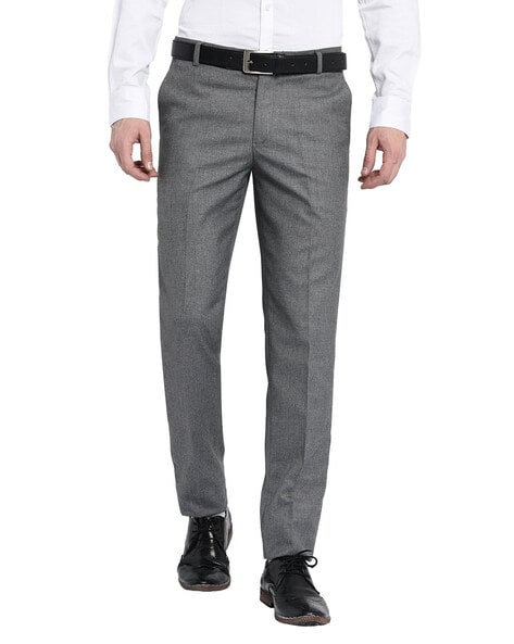 Grey Trousers - Buy Grey Trousers Online at Best Prices In India