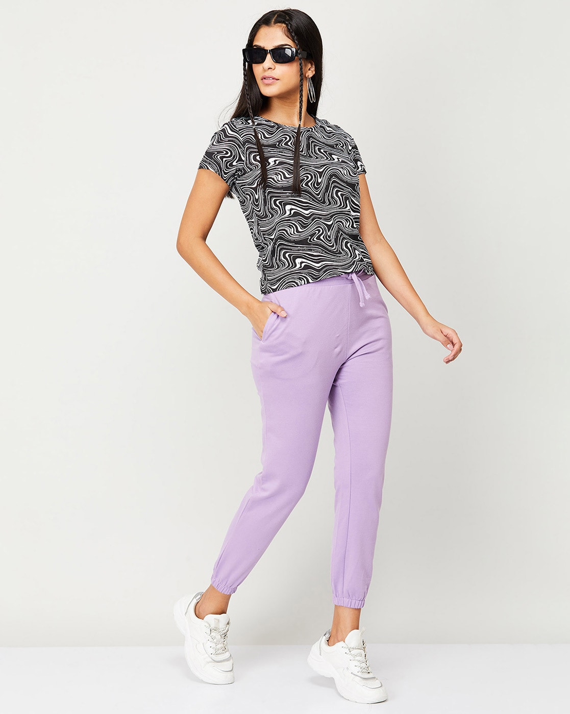 Vintage Purple Wide Leg Trousers – ADORNED