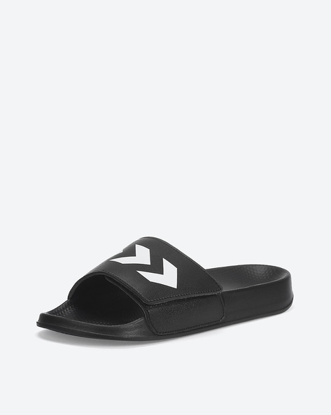 Buy Black Flip Flop Slippers for Men by Hummel Online Ajio