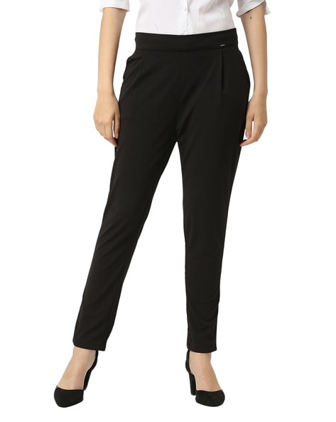 Buy Beige Trousers & Pants for Women by Popnetic Online