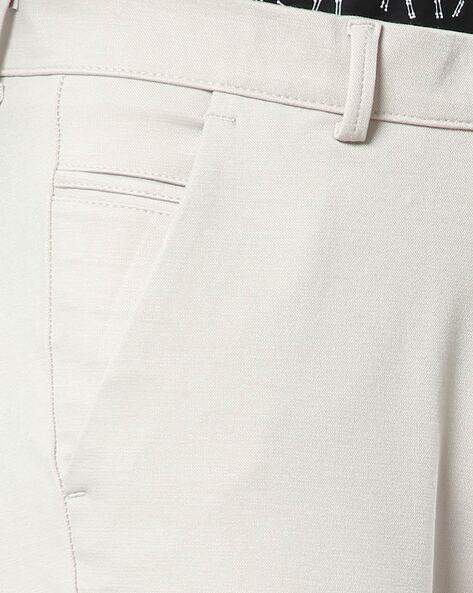 Buy Light Grey Trousers & Pants for Men by COOL COLORS Online