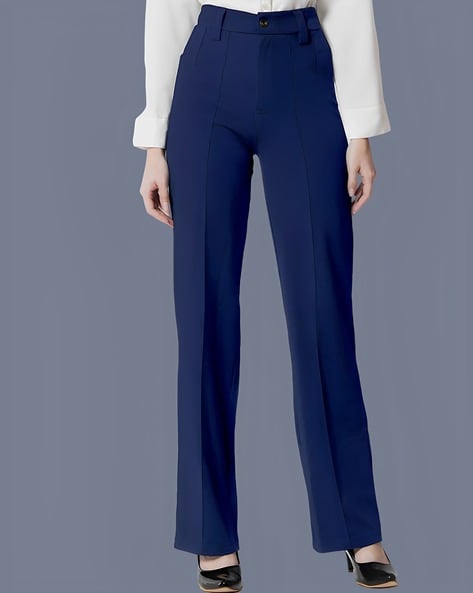 Reveal more than 134 navy blue trousers womens