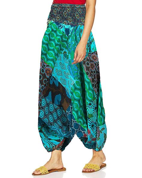 Buy Multicoloured Salwars & Churidars for Women by Fressia Fabrics Online