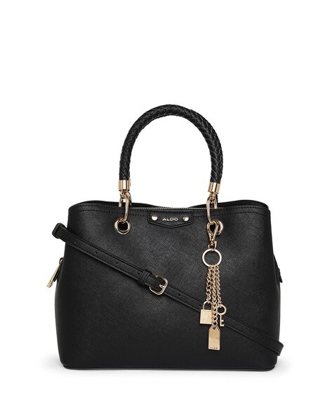 Satchel Bag with Detachable Strap