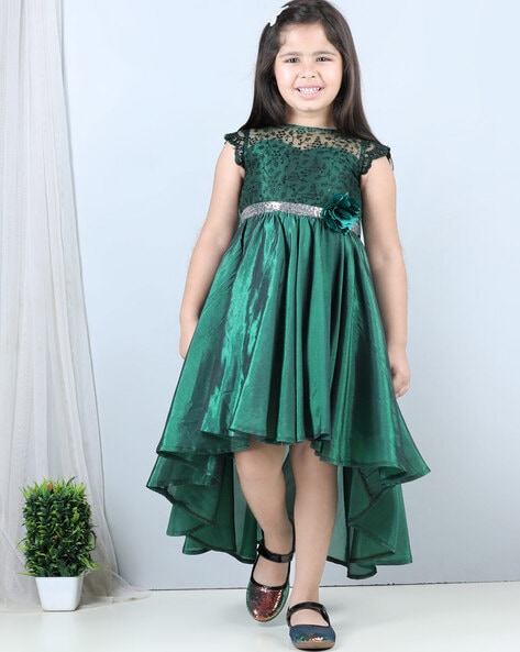 Raiyani Fashion Women Gown Green Dress - Buy Raiyani Fashion Women Gown Green  Dress Online at Best Prices in India | Flipkart.com