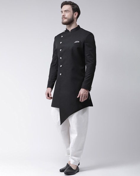 Jodhpuri 2025 sherwani black