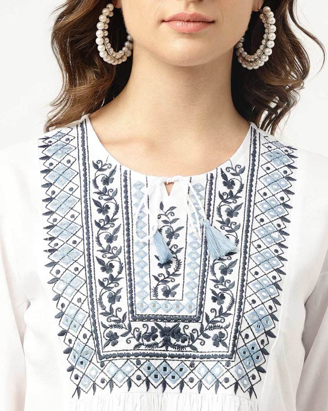 Buy White Shirts, Tops & Tunic for Women by ASHLEE Online
