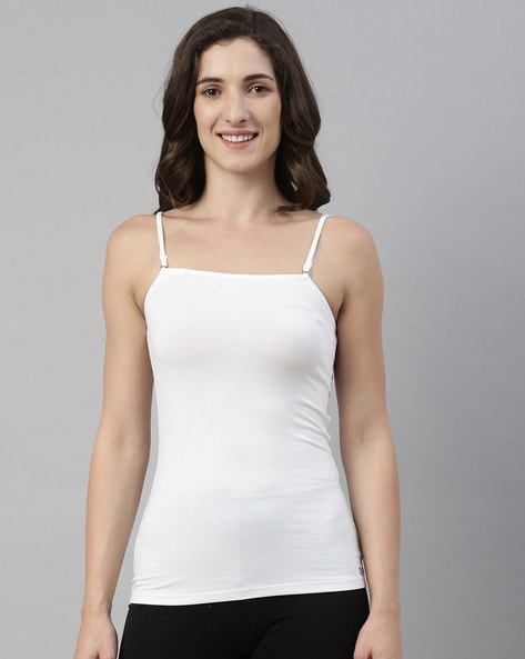 Lavos Bamboo Cotton Camisole - White