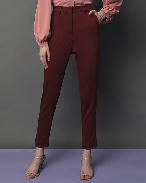 High Waisted Wide Leg Trousers-anthinhphatland.vn