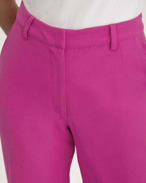 Buy Fuchsia Trousers & Pants for Women by Fable Street Online