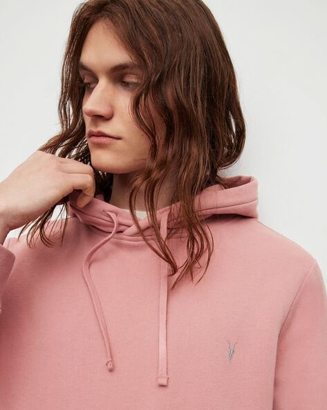 All saints pink sales hoodie