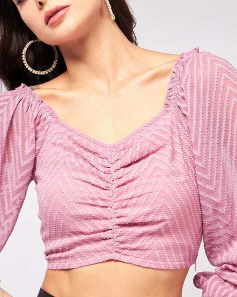 Buy Pink Tops for Women by Zima Leto Online