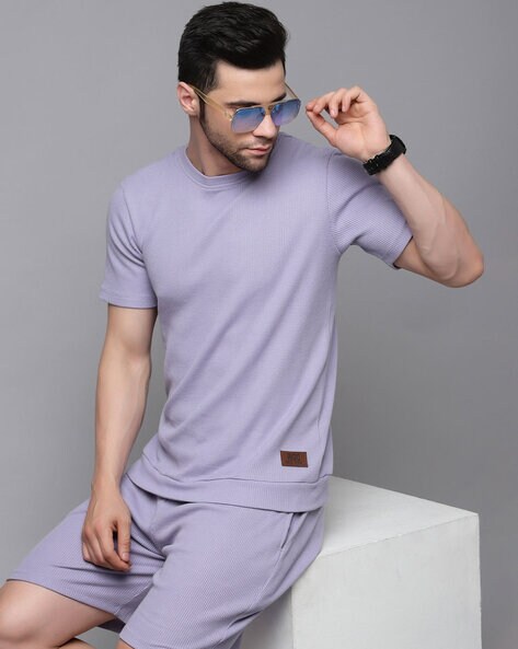 Mens t shirt outlet and shorts pyjama set