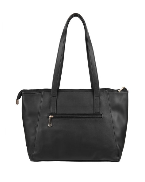 Black school 2024 handbags with zip