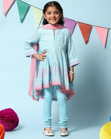 Designer's' kids kurti designs /cotton kurti designs for baby girls/casual  cotton dresses for kids - YouTube