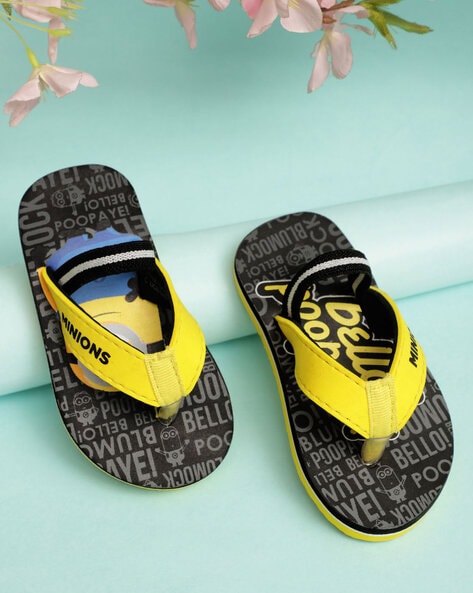 Boys black flip on sale flops