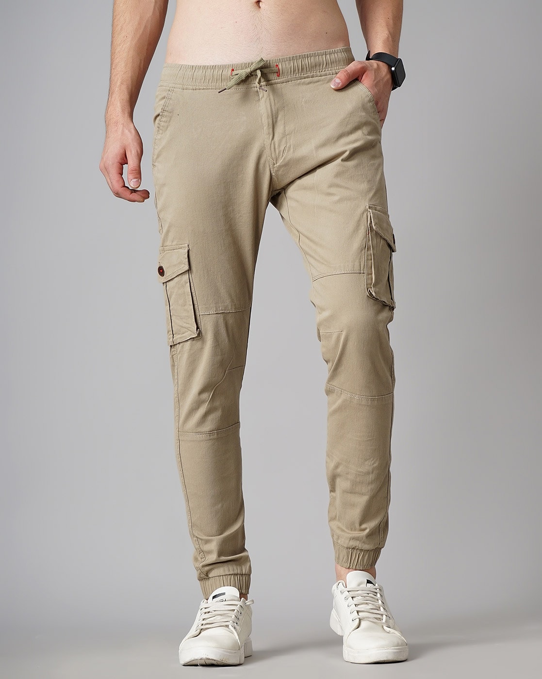 Hype Flap Pocket Straight Fit Cargo Trouser – Offduty India
