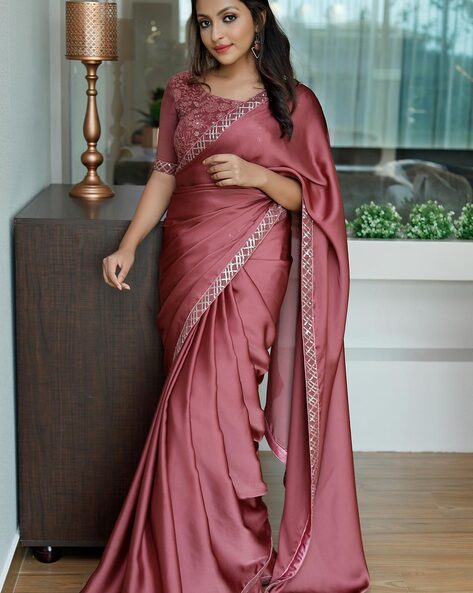 Formal Wear Office Uniform Saree, With blouse piece, 5.5 m (separate blouse  piece) at Rs 600 in Mumbai