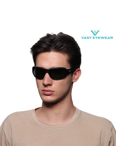Vast Set of 2 UV Protection Sports Sunglasses For Men (Yellow, FS)