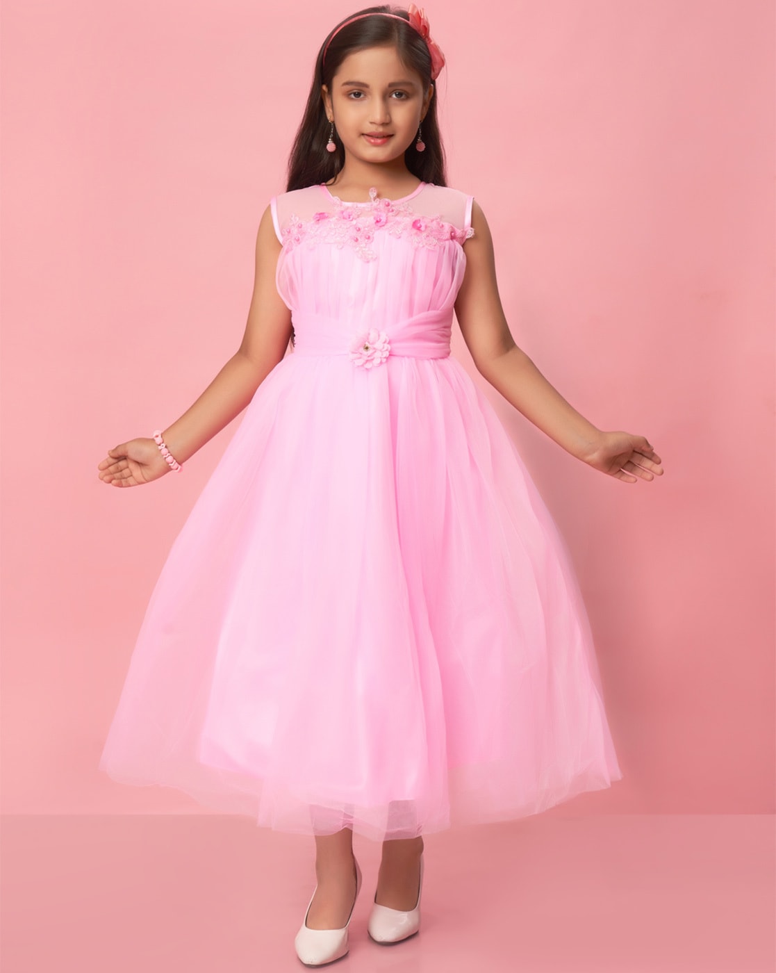 Little Girls' White Lace Dress | Explore Sara Dresses Today