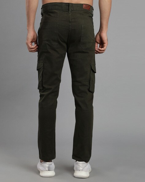 OCHENTA Men's Cotton Military Cargo Pants, 8 Pockets Work Combat Outdoor  Wear | eBay