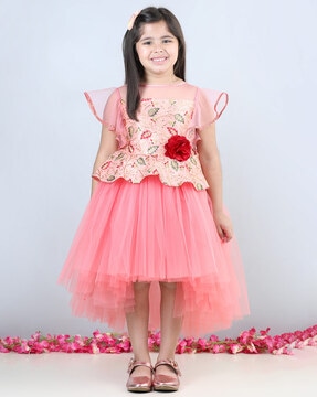 Buy Maroon Dresses  Frocks for Girls by R K MANIYAR Online  Ajiocom