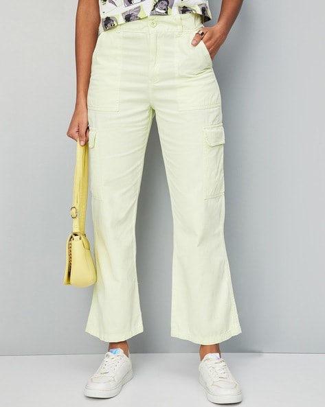 Buy MAX Women Solid Casual Trousers from Max at just INR 9990