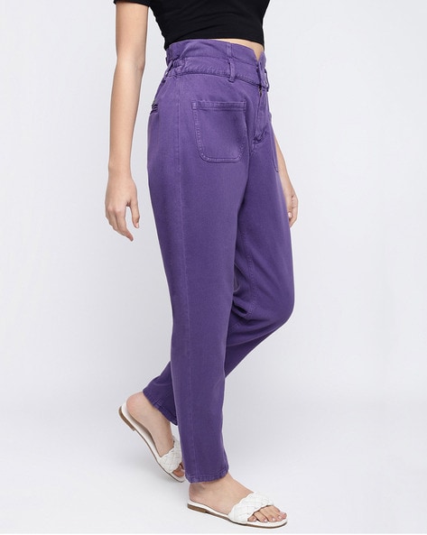 Dark best sale purple jeggings