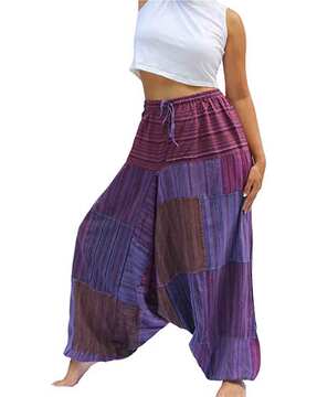 Buy Nila Enterprises Women's Banien Cloth patiala pants -XXL-L.Orange at  Amazon.in