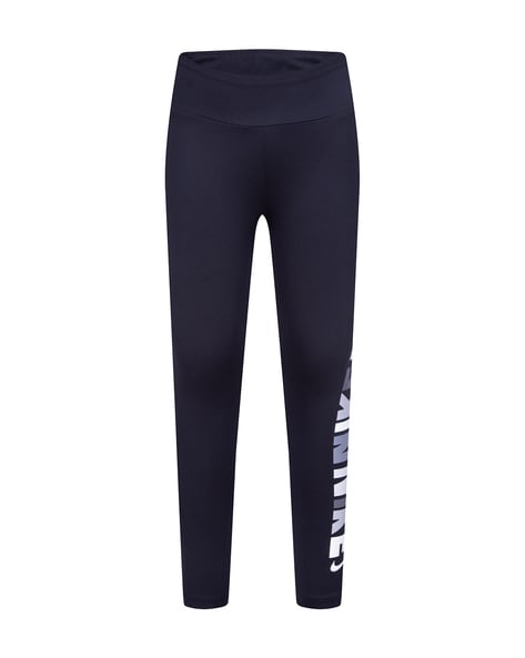 Buy Navy Leggings for Girls by Nike Online Ajio