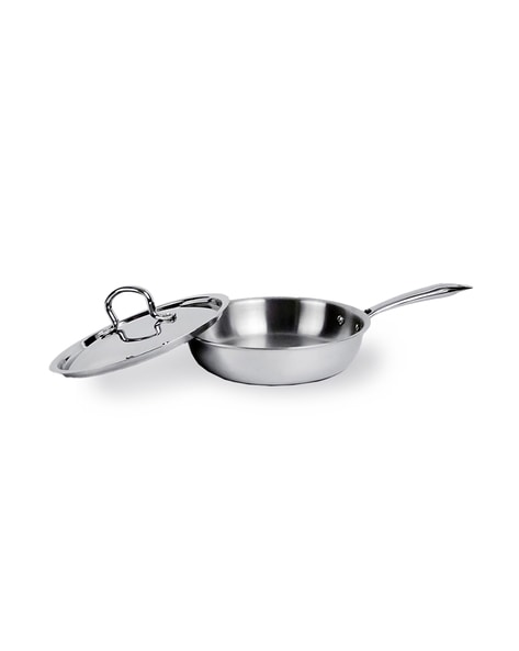 Usha Shriram Triply Stainless Steel Kadai with lid