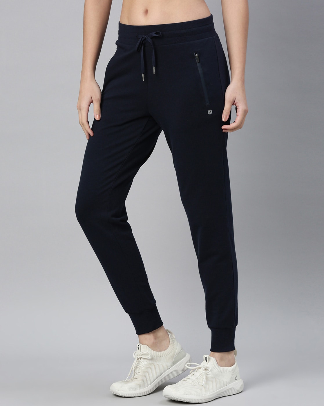 Buy Navy Track Pants for Women by ENAMOR Online