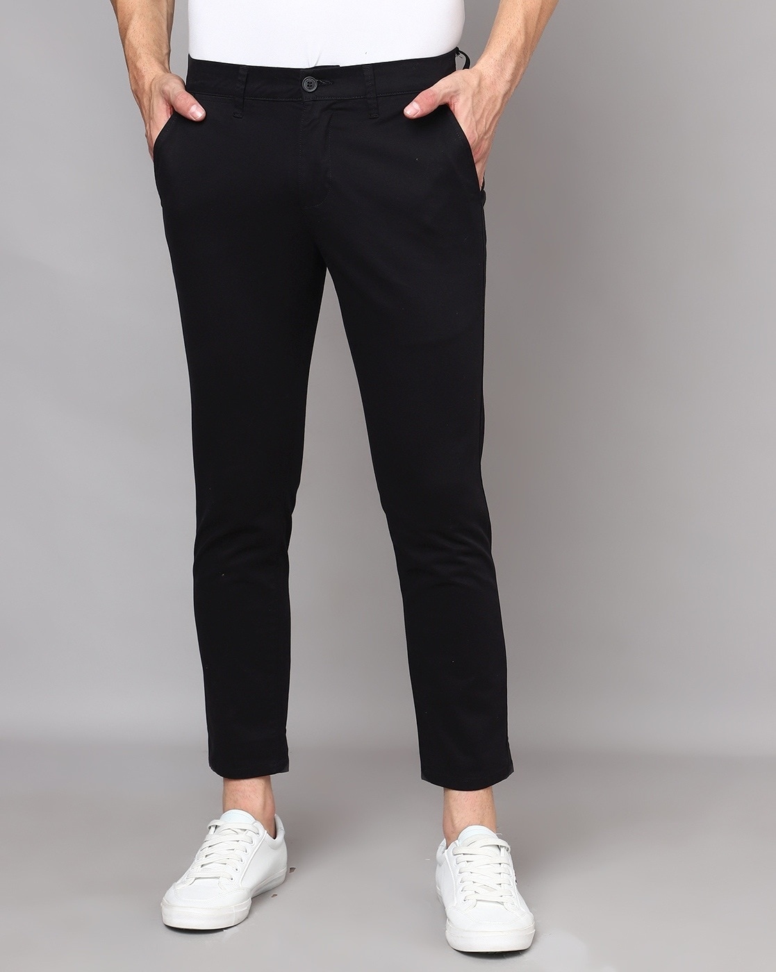 Pink | Tailored Ankle Length Trouser | Pure Collection