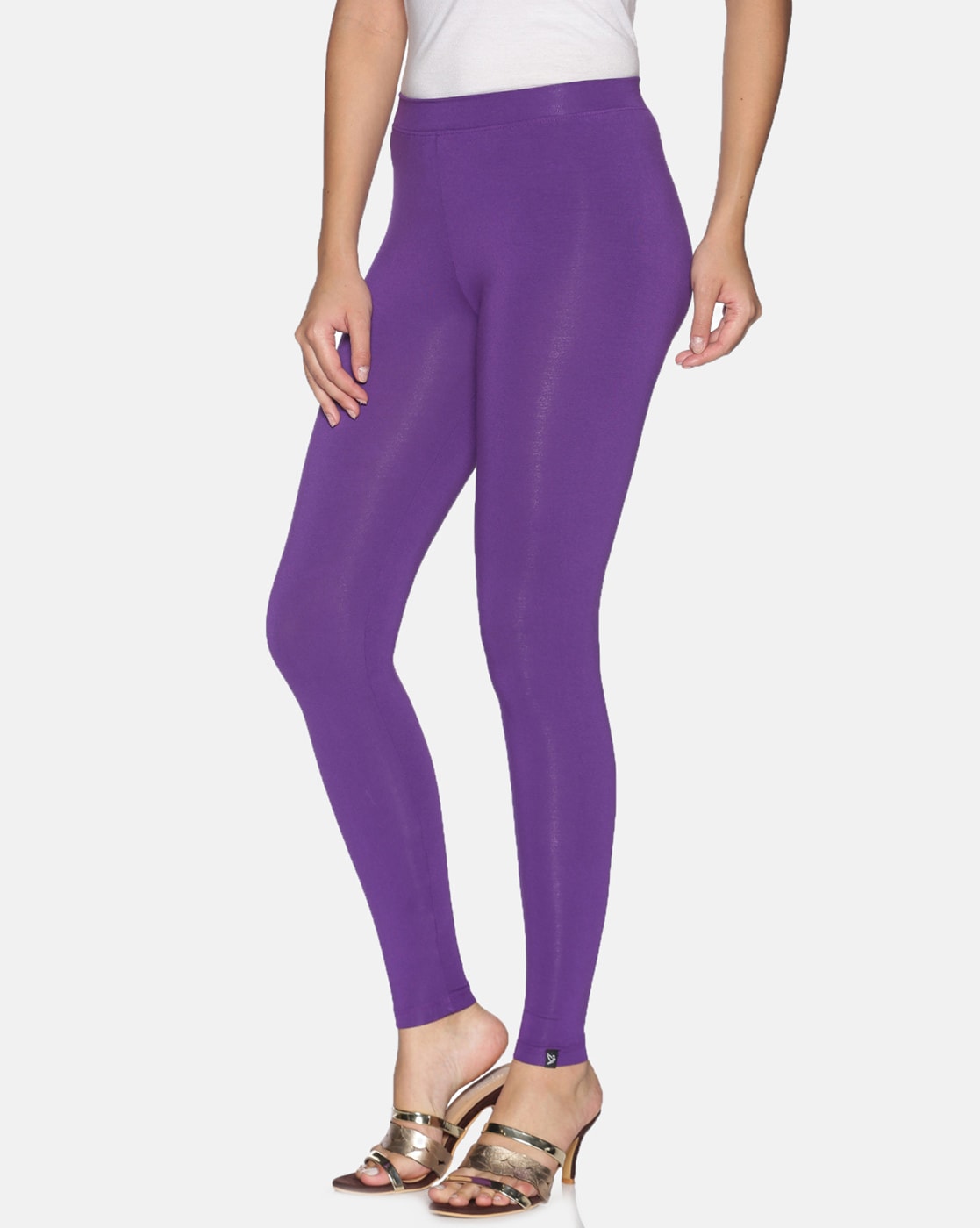 Avia Womens Core Performance Purple Leggings Size S (4-6) New With Tags