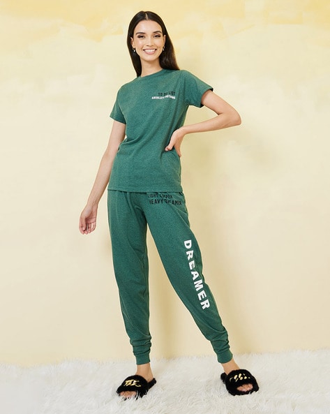 CC Daily - Track pant and t-shirt combo ||T-Shirtt And Track Pant Set