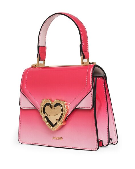 Aldo buy Heart Bag Handbg Pink Ombre Limited Edition New