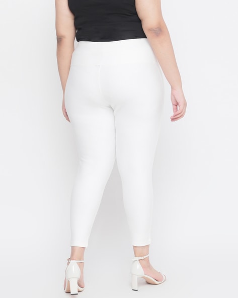 Buy online Solid Full Length Plus Size Leggings from Capris & Leggings for  Women by Melon - By Pluss for ₹639 at 25% off | 2024 Limeroad.com