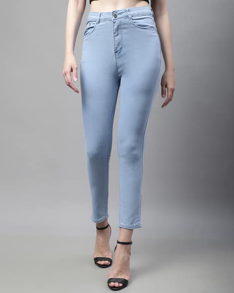 Buy Blue Jeans Jeggings for Women by NULL NAUT Online