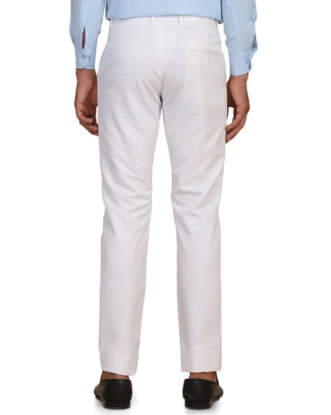 MAX Relaxed Men White Trousers - Buy MAX Relaxed Men White Trousers Online  at Best Prices in India